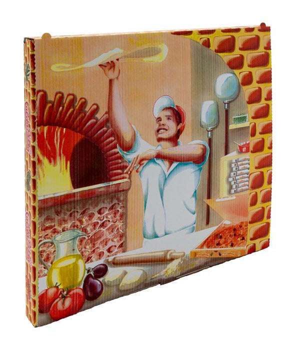 Pizzakarton 24x24x3 Italia/America VOLO
