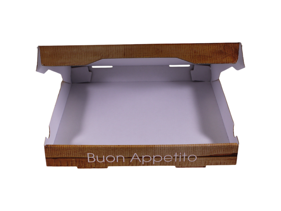 Pizzakarton Francia 26x26x4 Olio