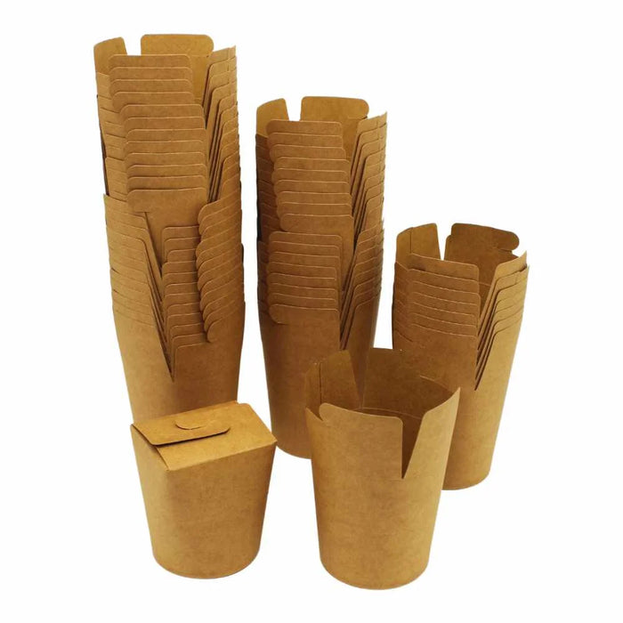 Dönerbox braun Kraftpapier, 26OZ, 750 ml 500 St /1 Kt 24 Kt./Pal.