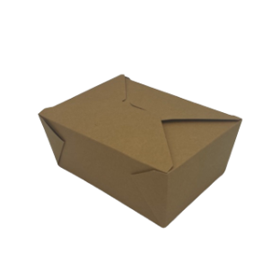 Faltbox eckig, braun 22,5x16,8x8,9cm