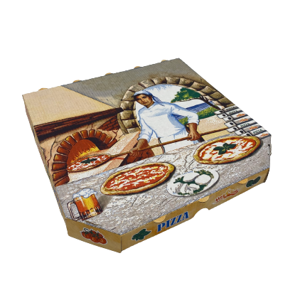Pizzakarton 28x28x3cm, Treviso