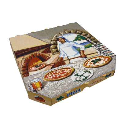 Pizzakarton 30x30x3cm, Treviso