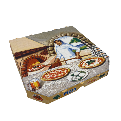 Pizzakarton 32x32x3cm, Treviso