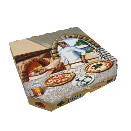 Pizzakarton 33x33x3cm, Treviso